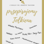 plakat akcji Przepisujemy Tolkiena