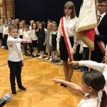 Uroczyste ślubowanie.