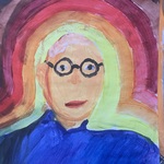 Portret namalowany przez ucznia