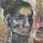 Portret namalowany przez ucznia