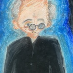 Portret namalowany przez ucznia