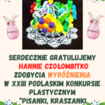 Praca konkursowa uczennicy.