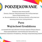Dyplom z podziękowaniem