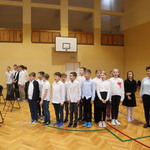 Udział uczniów w akademii z okazji rocznicy Odzyskania Niepodległości