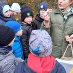 UCzniowie słuchają opowieści Pani leśnik