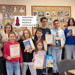 Uczniowie_ którzy brali udział w konkursie bibliotecznym