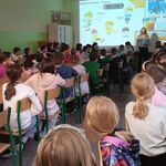 Uczniowie klasy 4 na spotkaniu o chorobie cukrzycy