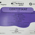 certyfikat udziału siódmoklasistów