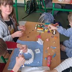 Dzieci projektują zagrodę dla pingwinów