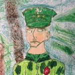 Scena z życia księdza Michała Sopoćki namalowana przez ucznia (3).jpg