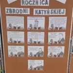 Gazetka okolicznościowa upamiętniająca 85. rocznicę zbrodni katyńskiej