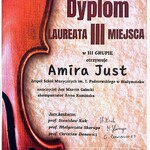 Dyplom uczennicy