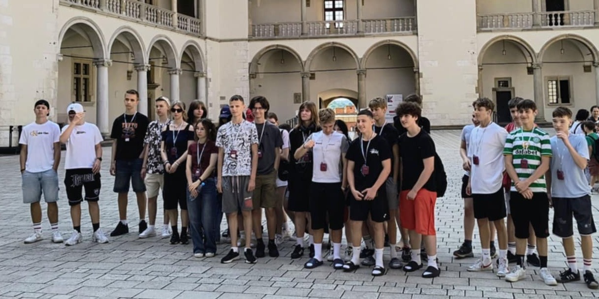 Przystanek Wieliczka - Kraków, czyli klasy VIII na wycieczce
