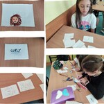 Uczniowie wykonują fiszki