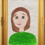 Portret nauczyciela. Autor - Aleksandra Nerkowska 5a