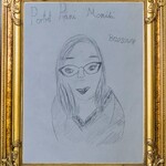 Portret nauczyciela namalowany przez ucznia