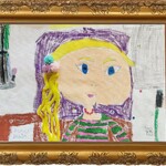 Portret nauczyciela. Autor - Diana Kulczycka 1c
