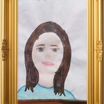 Portret nauczyciela. Autor - Lidia Rogowska 3b