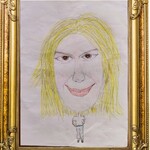 Portret nauczyciela. Autor - Ania Kuna 2b