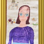 Portret nauczyciela. Autor - Marysia Świderska 2d