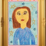 Portret nauczyciela. Autor - Zuzanna Kapelewska 5a