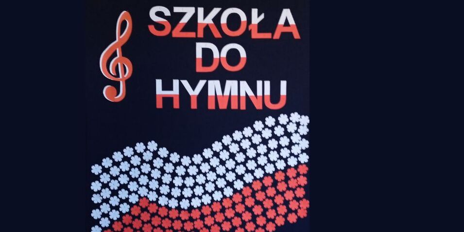 Plakat Szkoła do hymnu