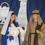 Występ uczniów 3b na jasełkach