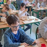 Klasa 3c w czasie warsztatów