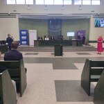 Sala rozpraw w Sądzie Rejonowym w Białymstoku podczas konkursu debat oksfordzkich – uczestnicy i publiczność.