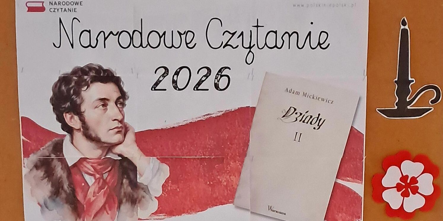 Plakat Narodowe czytanie 2026