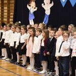 Klasa na ślubowaniu pierwszoklasistów