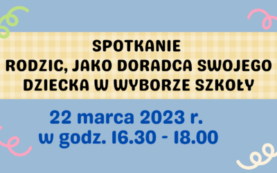 Ogłoszenie o spotkaniu