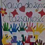 plakat pod tytułem Prawo do życia i toższamości