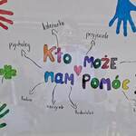 plakat pod tytułem Kto może nam pomóc