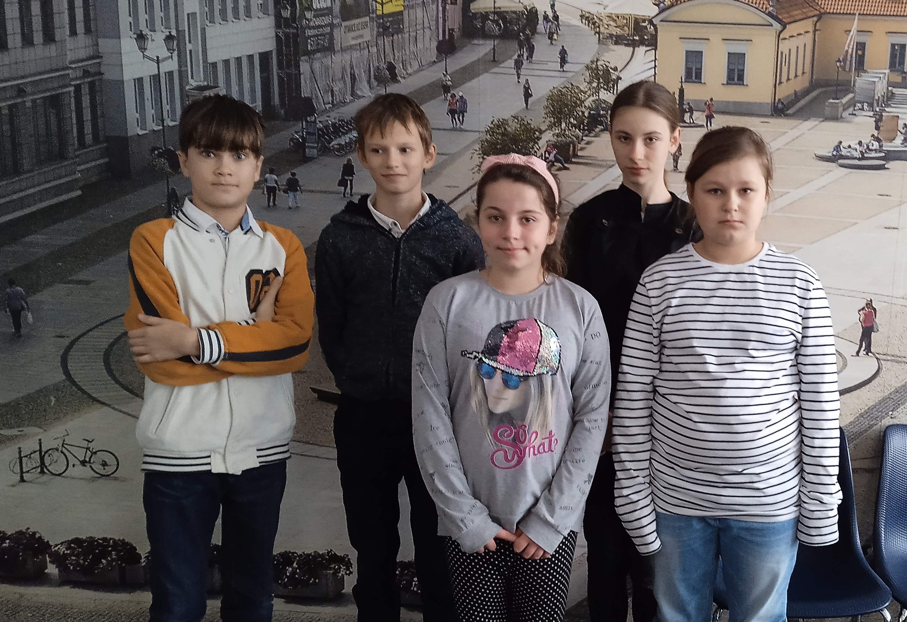 Uczestnicy konkursu filmowego