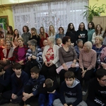 Spotkanie uczniów 8c z seniorami