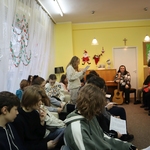 Spotkanie uczniów z seniorami na kolędowaniu