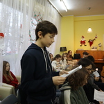 Integracyjne spotkanie uczniów z seniorami