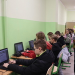 Uczestnicy konkursu o tytuł Mistrza Klawiatury