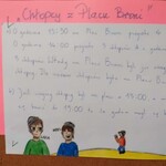 prace plastyczne uczniów związane z innowacją Dlaczego warto wpuścić matematykę na język polski