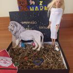 prace wykonane przez uczniów w ramach projektu Czy można zamknąć Narnię w pudełku