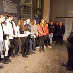 Uczniowie klas ósmych w muzeum