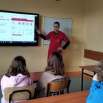 Zajecia w ramach kampanii społecznej - Twoja krew – moje życie