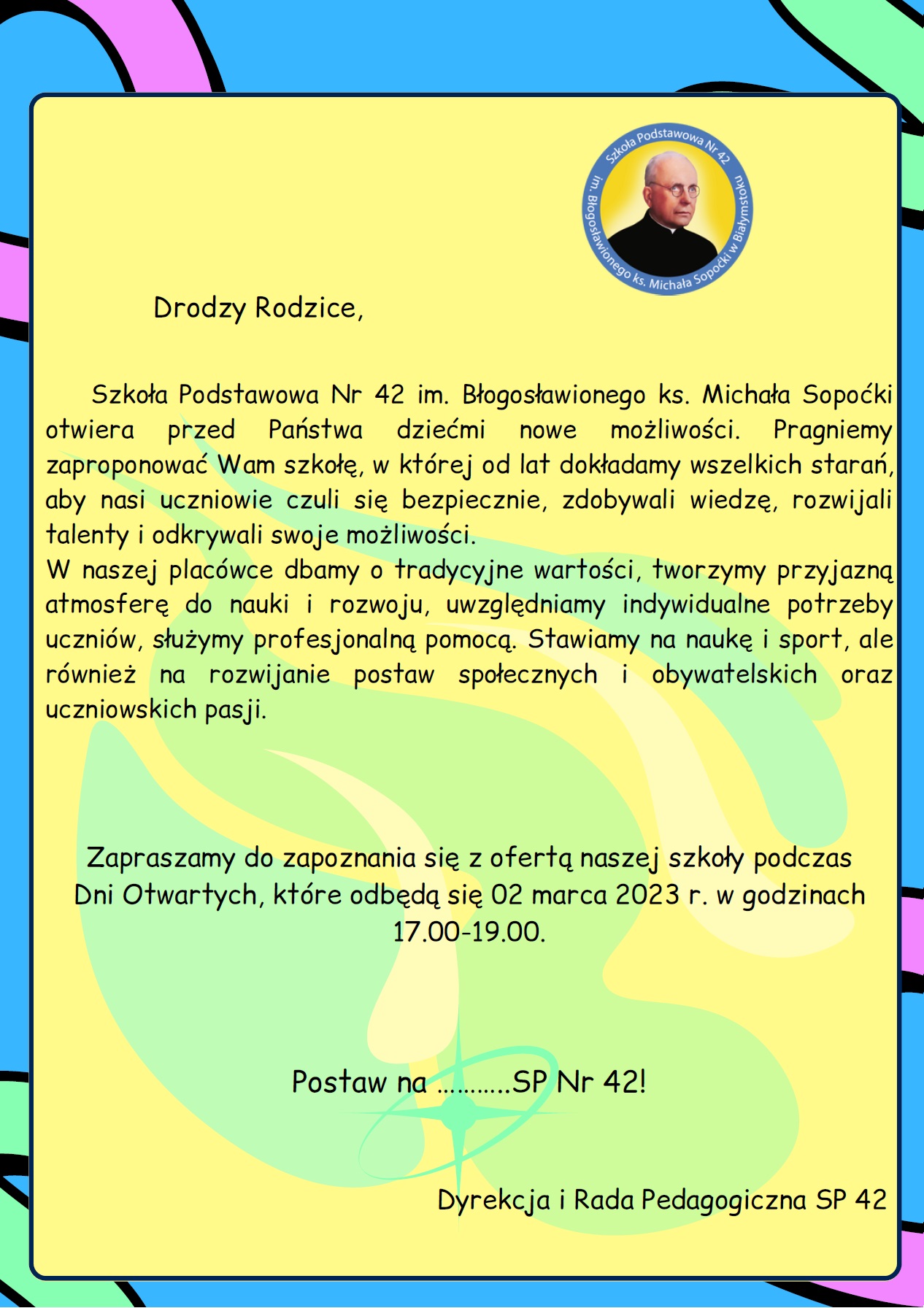 List do Rodziców